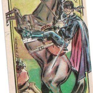 FIGURITA EL ZORRO 1977 N°4