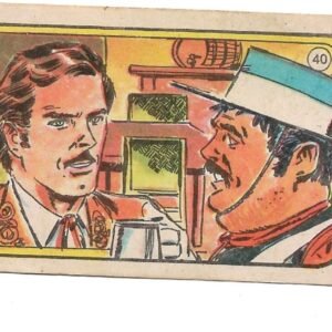 FIGURITA EL ZORRO 1977 N°40