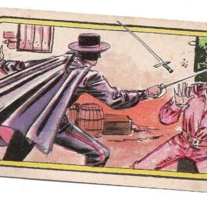 FIGURITA EL ZORRO 1977 N°44