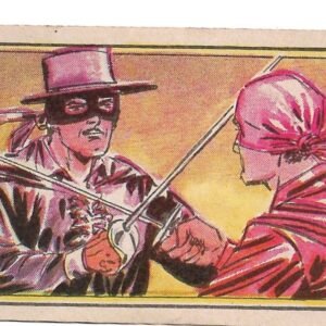 FIGURITA EL ZORRO 1977 N°45