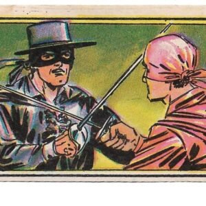 FIGURITA EL ZORRO 1977 N°45