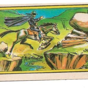 FIGURITA EL ZORRO 1977 N°47