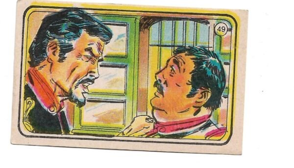 FIGURITA EL ZORRO 1977 N°49