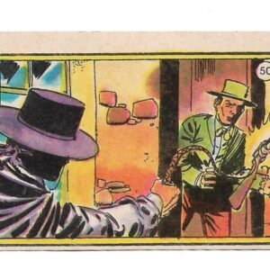 FIGURITA EL ZORRO 1977 N°50