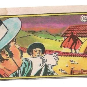 FIGURITA EL ZORRO 1977 N°53