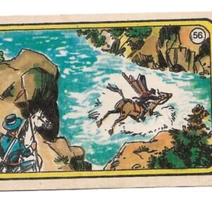 FIGURITA EL ZORRO 1977 N°56
