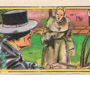 FIGURITA EL ZORRO 1977 N°57
