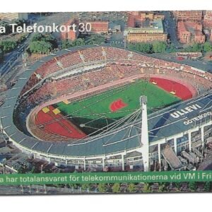 TARJETA TELEFONICA SUECIA 30 UNIDADES ESTADIO 1994