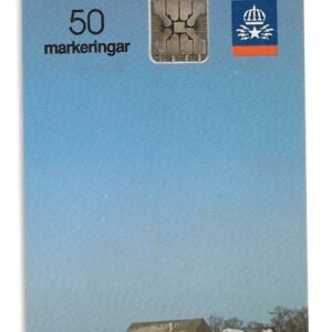 TARJETA TELEFONICA SUECIA 50 UNIDADES PUEBLO 1992