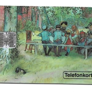 TARJETA TELEFONICA SUECIA 100 UNIDADES ARTE 1993