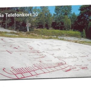 TARJETA TELEFONICA SUECIA 30 UNIDADES PARQUE 1995