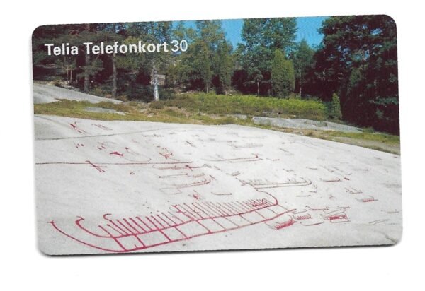 TARJETA TELEFONICA SUECIA 30 UNIDADES PARQUE 1995