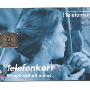 TARJETA TELEFONICA SUECIA 25 UNIDADES PUBLICIDAD 1992