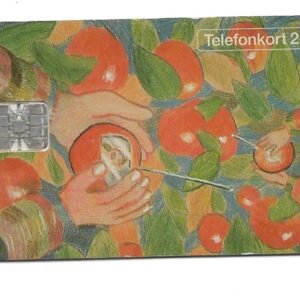 TARJETA TELEFONICA SUECIA 25 UNIDADES ARTE 1993