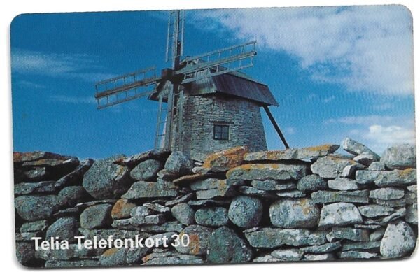 TARJETA TELEFONICA SUECIA 30 UNIDADES PAISAJE 1995