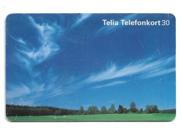 TARJETA TELEFONICA SUECIA 30 UNIDADES PAISAJE 1996