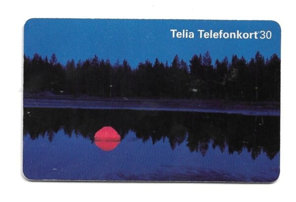 TARJETA TELEFONICA SUECIA 30 UNIDADES PAISAJE 1996
