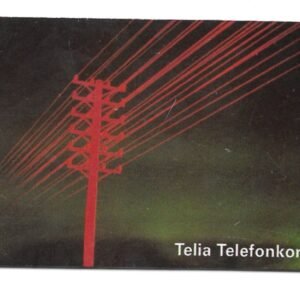 TARJETA TELEFONICA SUECIA 30 UNIDADES PUBLICIDAD 1995