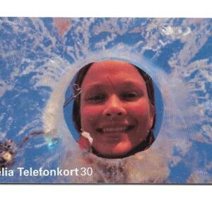 TARJETA TELEFONICA SUECIA 30 UNIDADES PUBLICIDAD 1996