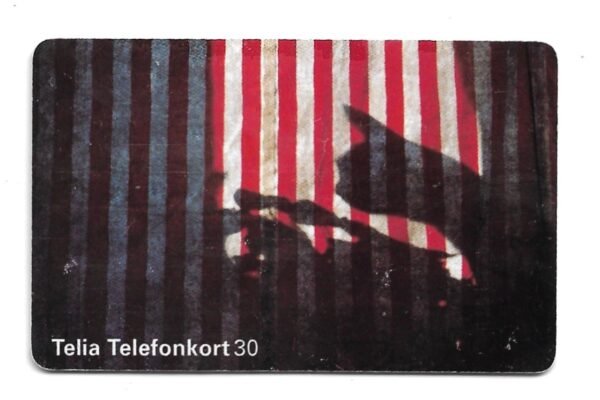 TARJETA TELEFONICA SUECIA 30 UNIDADES PUBLICIDAD1996