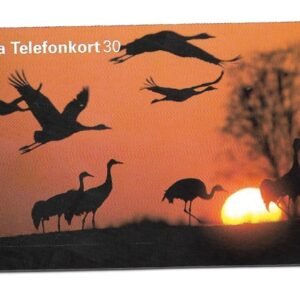 TARJETA TELEFONICA SUECIA 30 UNIDADES ANIMALES 1997