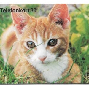 TARJETA TELEFONICA SUECIA 30 UNIDADES ANIMALES 1998