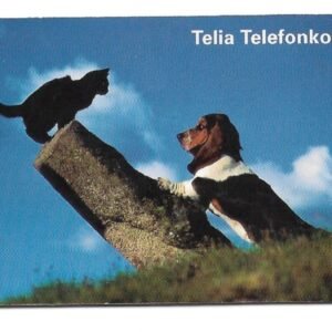TARJETA TELEFONICA SUECIA 30 UNIDADES ANIMALES 1998