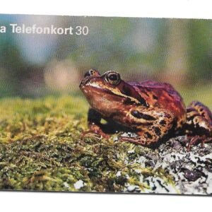 TARJETA TELEFONICA SUECIA 30 UNIDADES FAUNA 1999