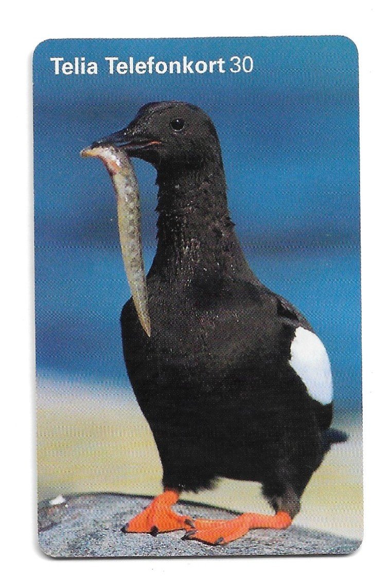 TARJETA TELEFONICA SUECIA 30 UNIDADES FAUNA 1999