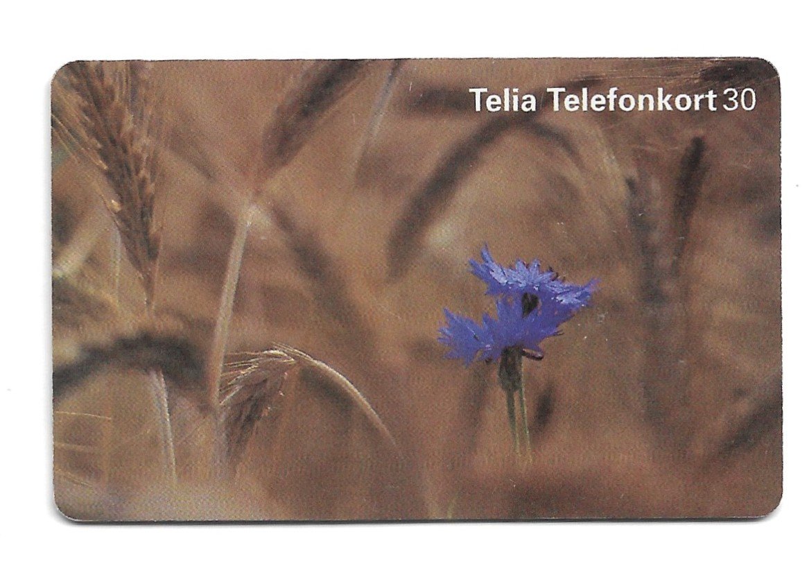 TARJETA TELEFONICA SUECIA 30 UNIDADES FAUNA 1997