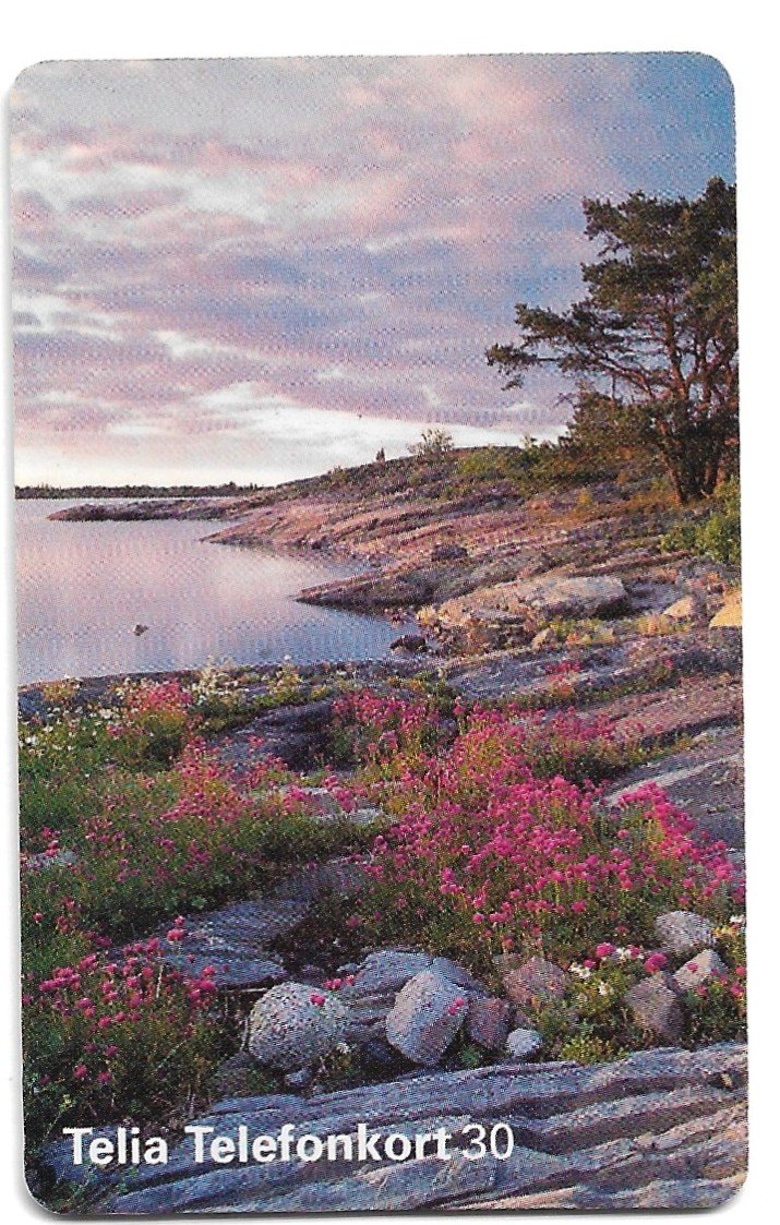 TARJETA TELEFONICA SUECIA 30 UNIDADES PAISAJE 1999