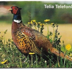 TARJETA TELEFONICA SUECIA 30 UNIDADES FAUNA 1999