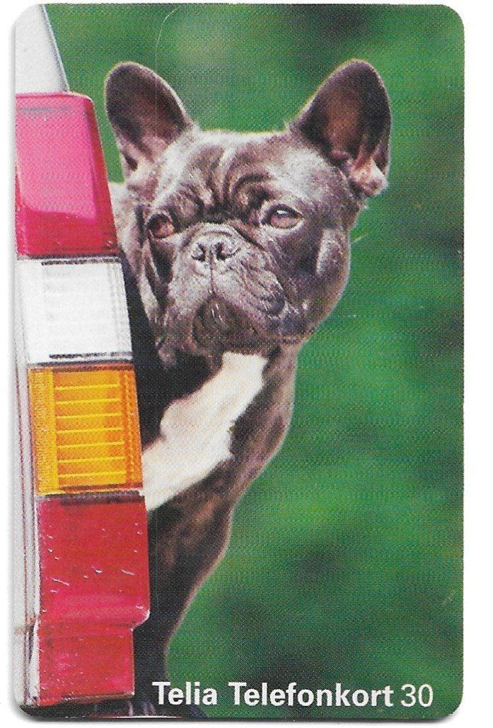 TARJETA TELEFONICA SUECIA 30 UNIDADES ANIMALES 2000