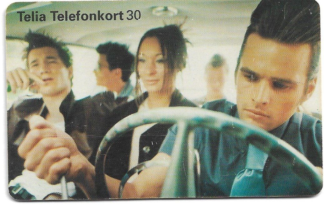 TARJETA TELEFONICA SUECIA 30 UNIDADES PUBLICIDAD 2001