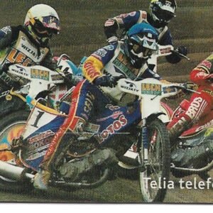 TARJETA TELEFONICA SUECIA 30 UNIDADES MOTOCICLISMO 2000