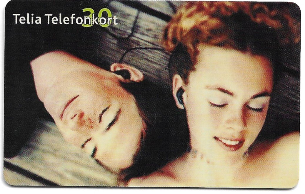 TARJETA TELEFONICA SUECIA 30 UNIDADES PUBLICIDAD 2001