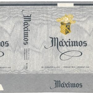 MARQUILLA INDIVIDUALES 20 CIGARRILLOS INDUSTRIA ARGENTINA SOFT