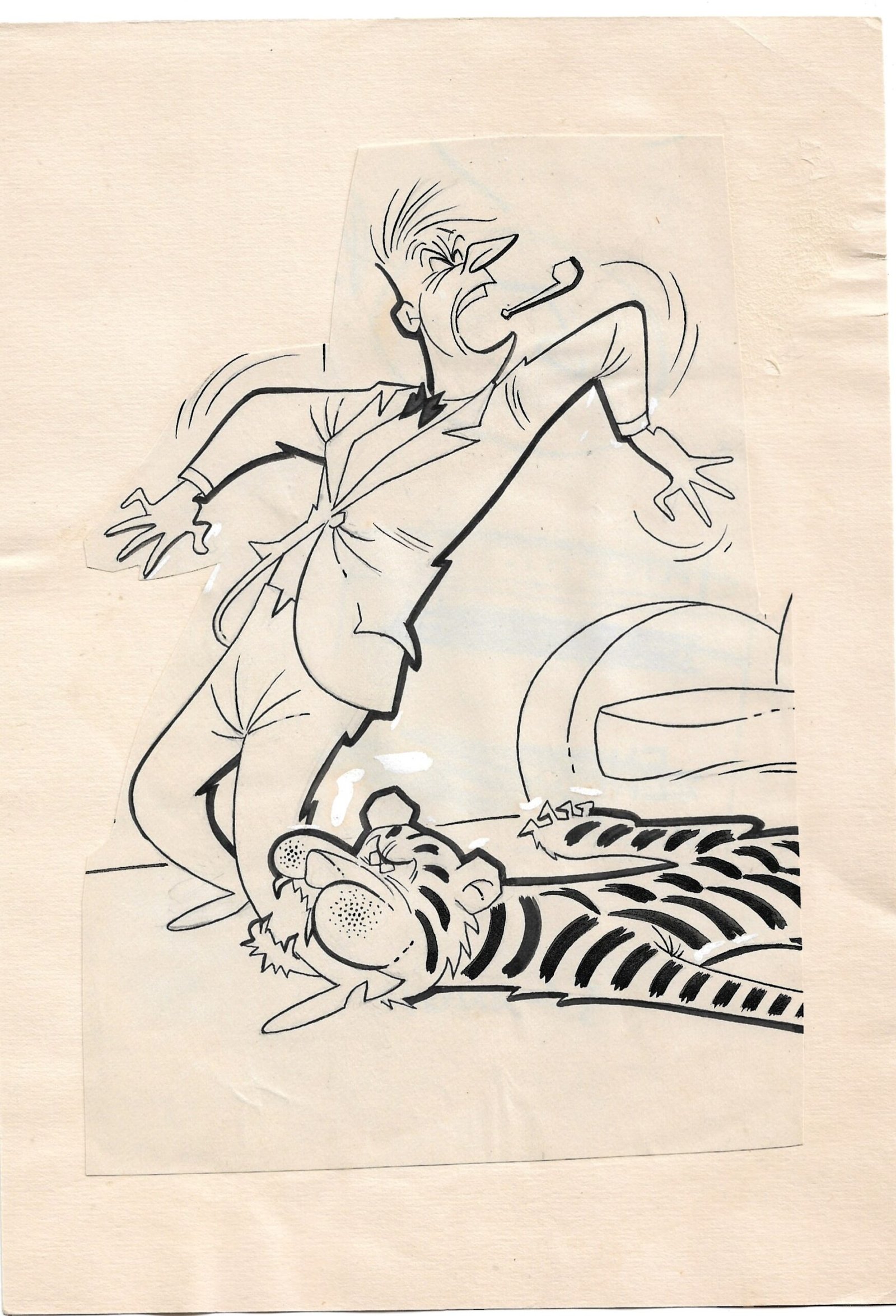 CARICATURA CHISTE ORIGINAL REVISTA