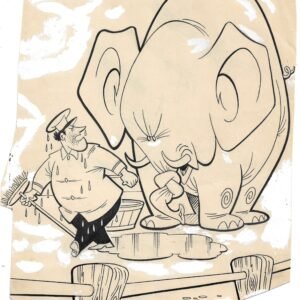 CARICATURA CHISTE ORIGINAL REVISTA