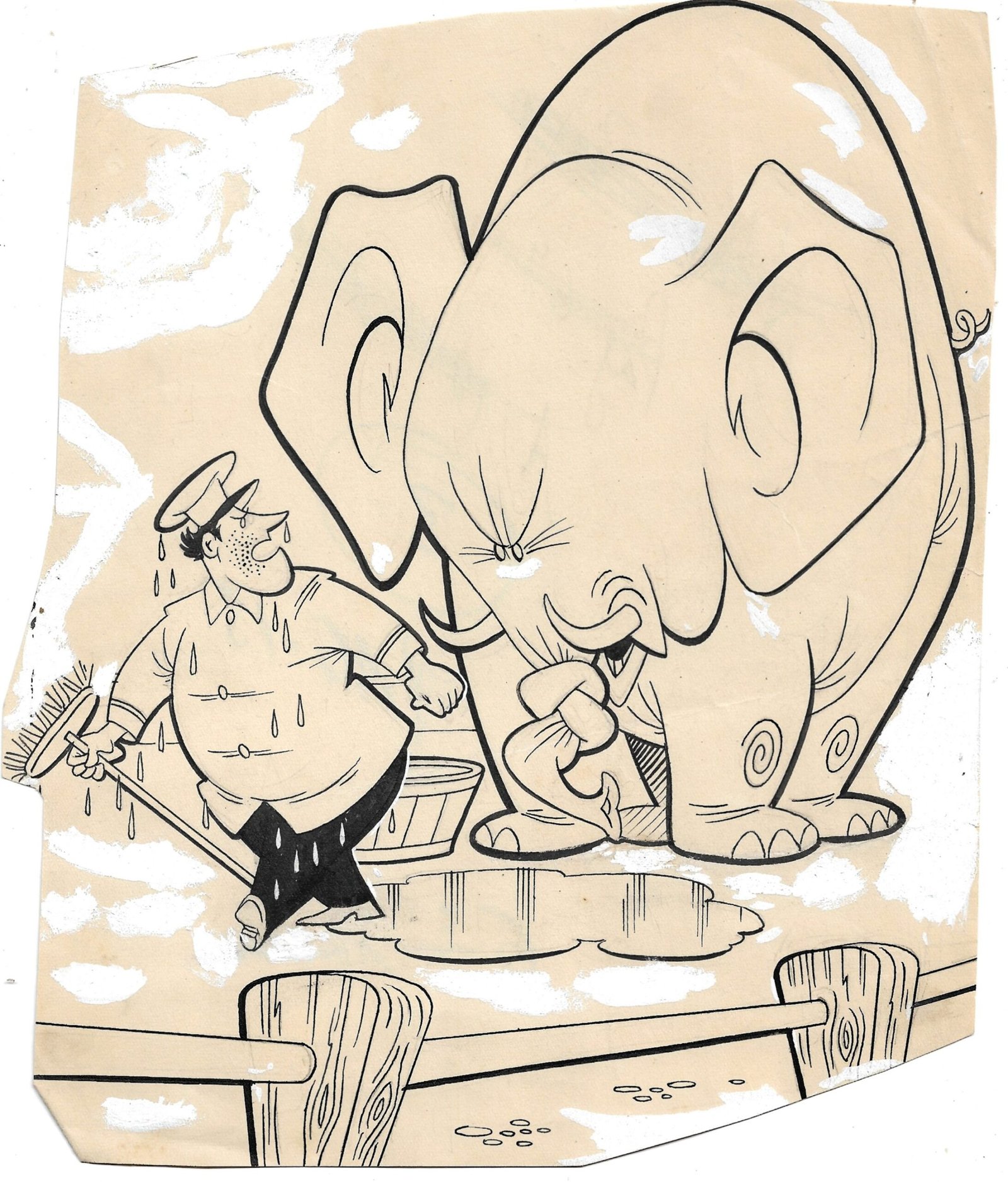 CARICATURA CHISTE ORIGINAL REVISTA