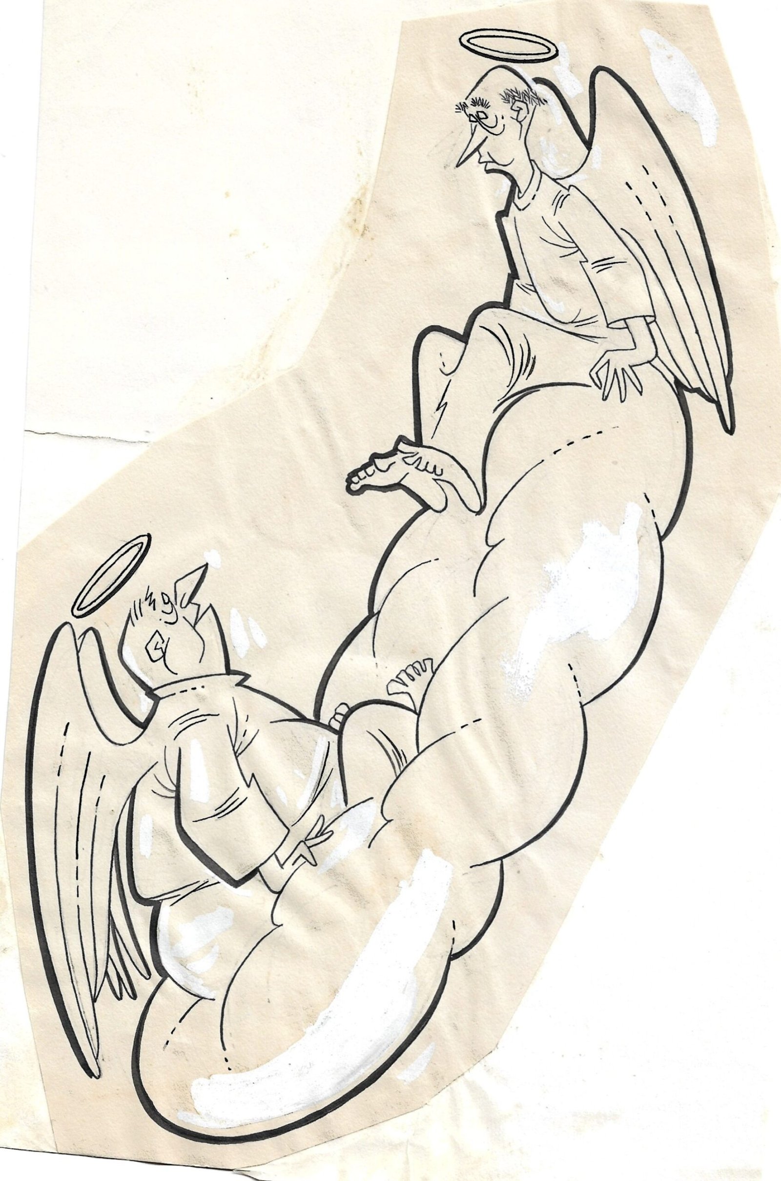 CARICATURA CHISTE ORIGINAL REVISTA