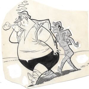 CARICATURA CHISTE ORIGINAL REVISTA EL TONY