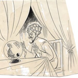 CARICATURA CHISTE ORIGINAL REVISTA