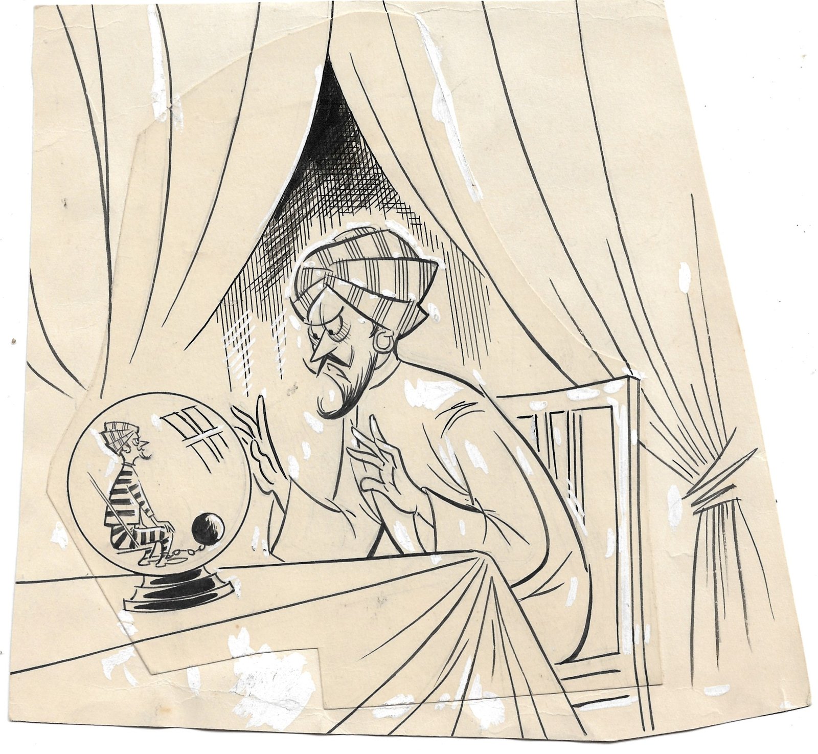 CARICATURA CHISTE ORIGINAL REVISTA