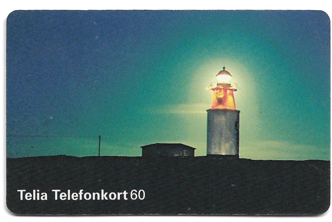 TARJETA TELEFONICA SUECIA 60 UNIDADES PUBLICIDAD 1995