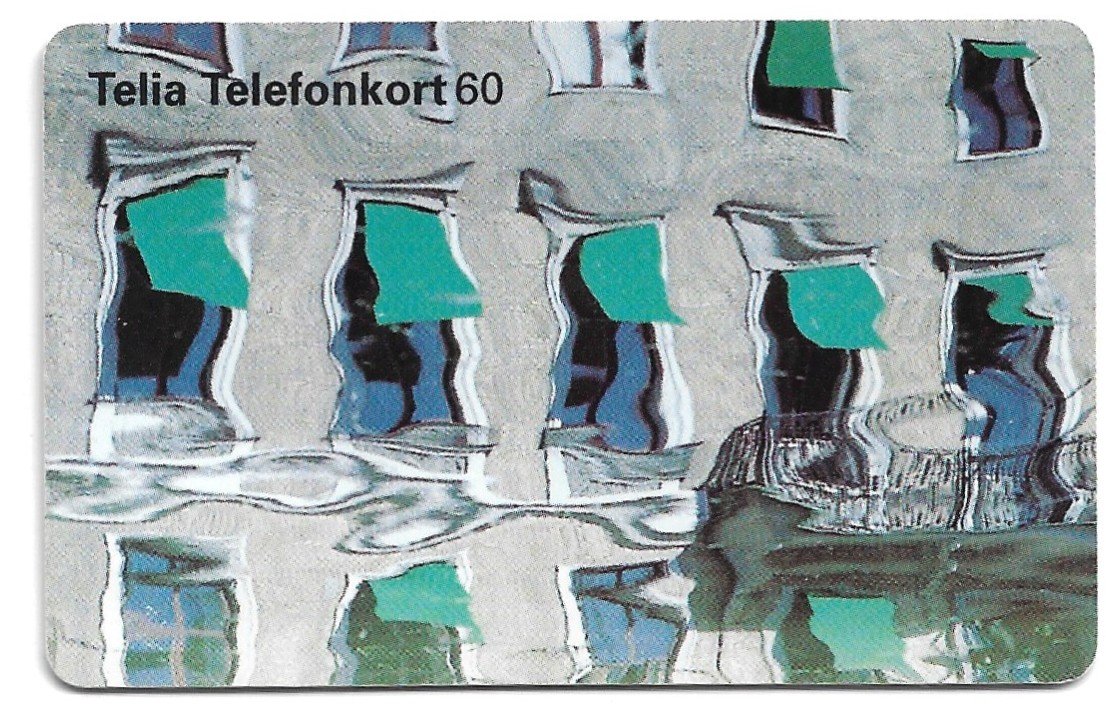 TARJETA TELEFONICA SUECIA 60 UNIDADES ARTE 1996
