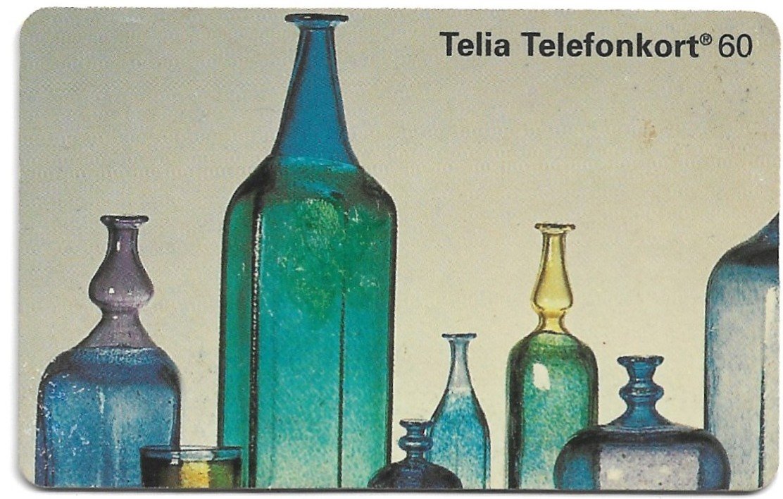 TARJETA TELEFONICA SUECIA 60 UNIDADES ARTE 1994