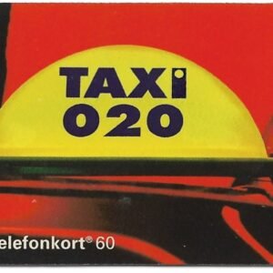 TARJETA TELEFONICA SUECIA 60 UNIDADES TAXI 020 1994