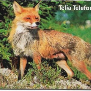 TARJETA TELEFONICA SUECIA 60 UNIDADES FAUNA 1999