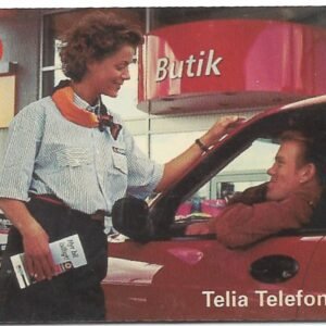 TARJETA TELEFONICA SUECIA 60 UNIDADES PUBLICIDAD 1994